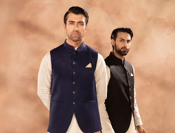 Black Waistcoat formal wear