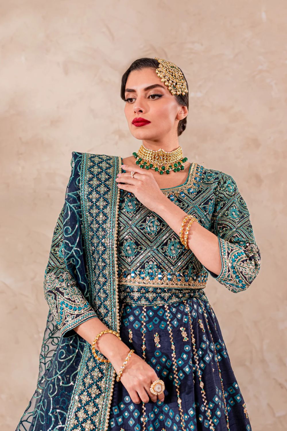 Batik | Suraj Mukhi 3Pc | Ready to wear - Image 3