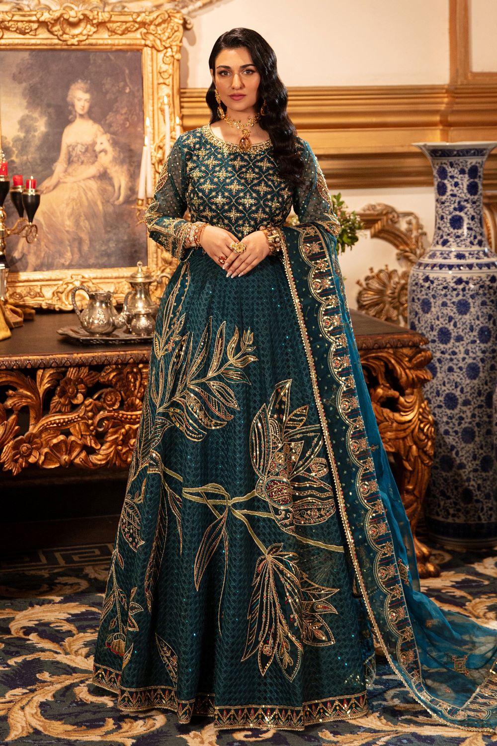 Luxury formal dress by NAQSHI