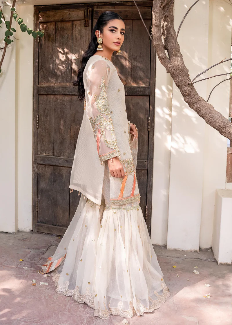Malhaar | 3 Piece Embroidered -SV-3684 | Ready to wear - Image 7
