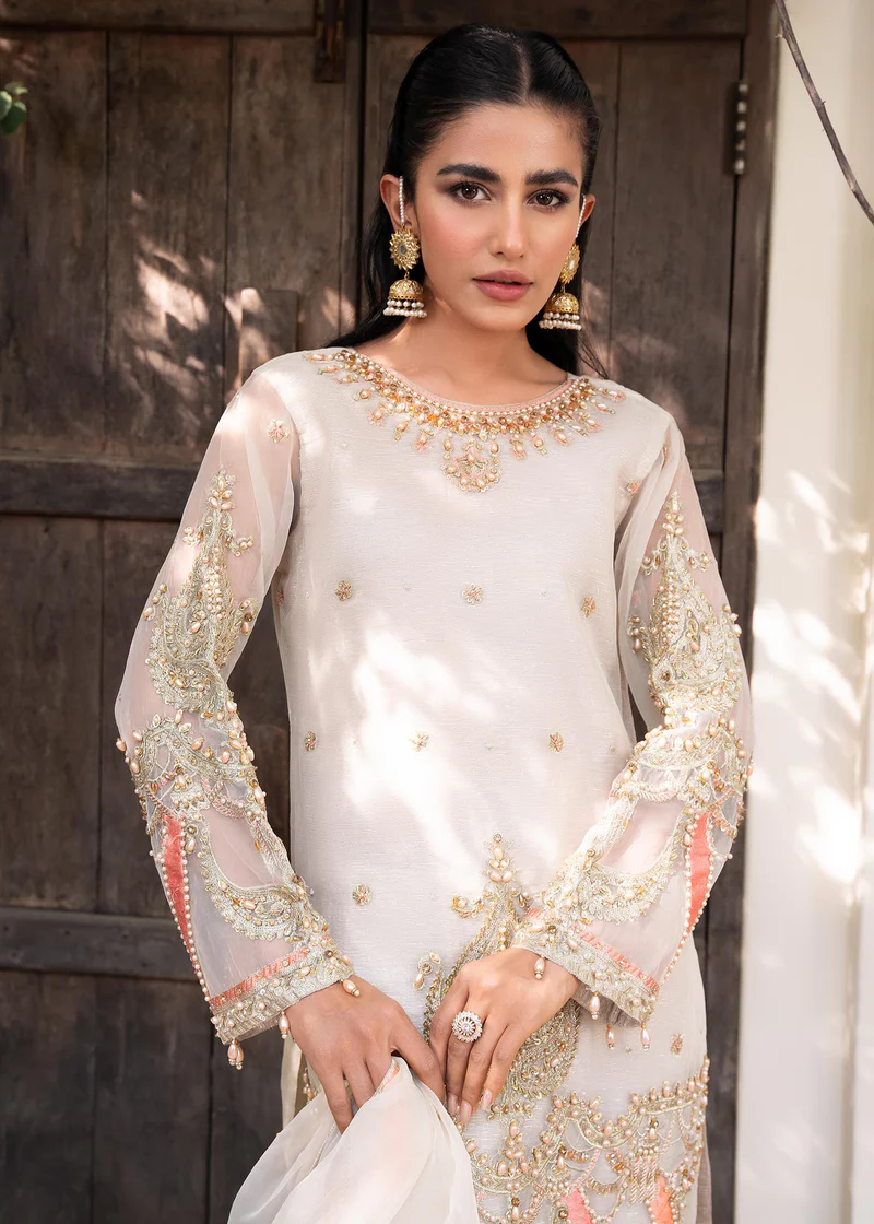 Malhaar | 3 Piece Embroidered -SV-3684 | Ready to wear - Image 2