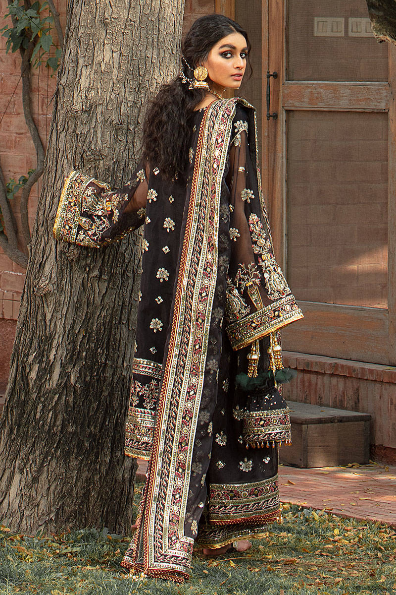 MNR | 3PC Embroidered-Zumna | READY TO WEAR - Image 4