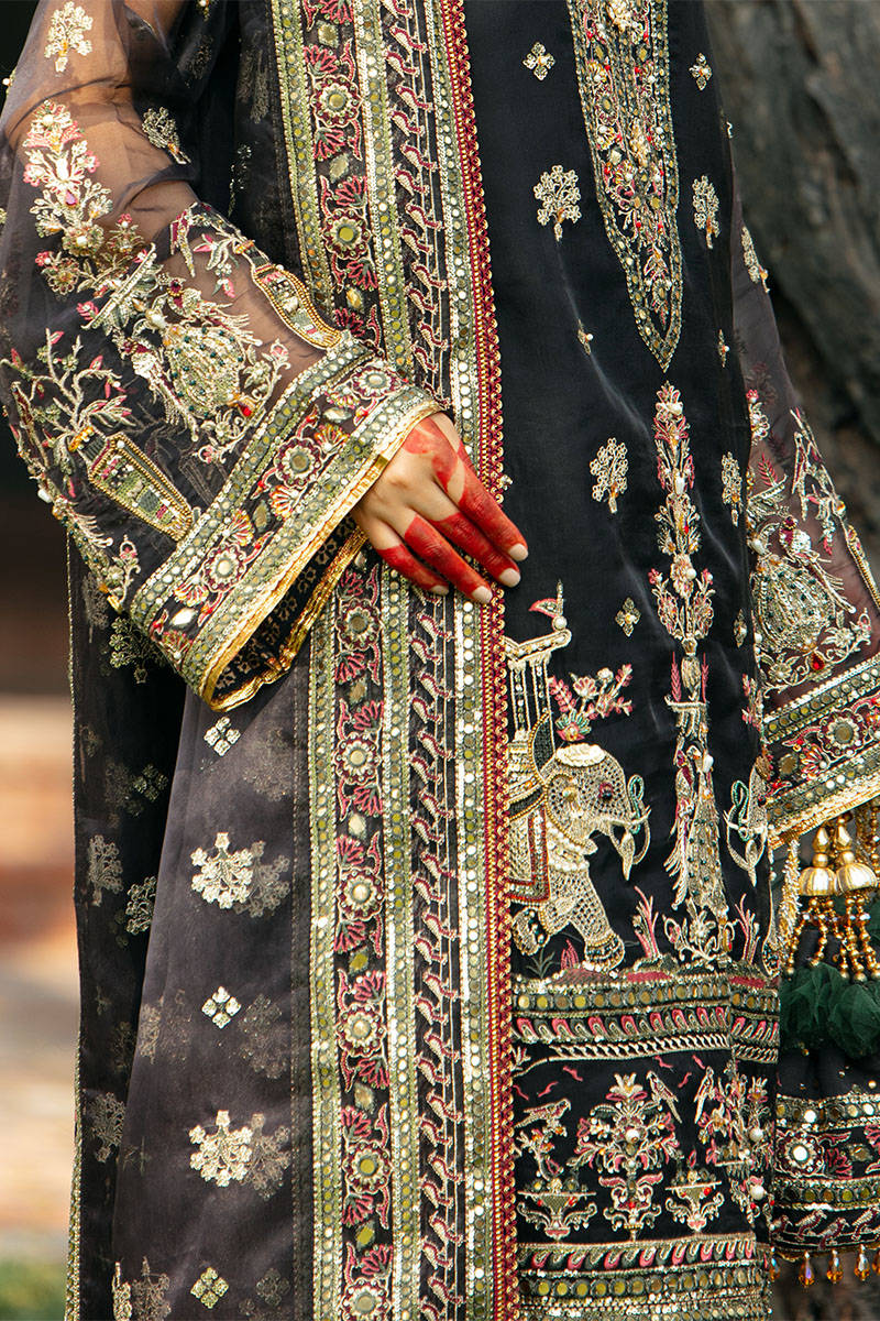 MNR | 3PC Embroidered-Zumna | READY TO WEAR - Image 5