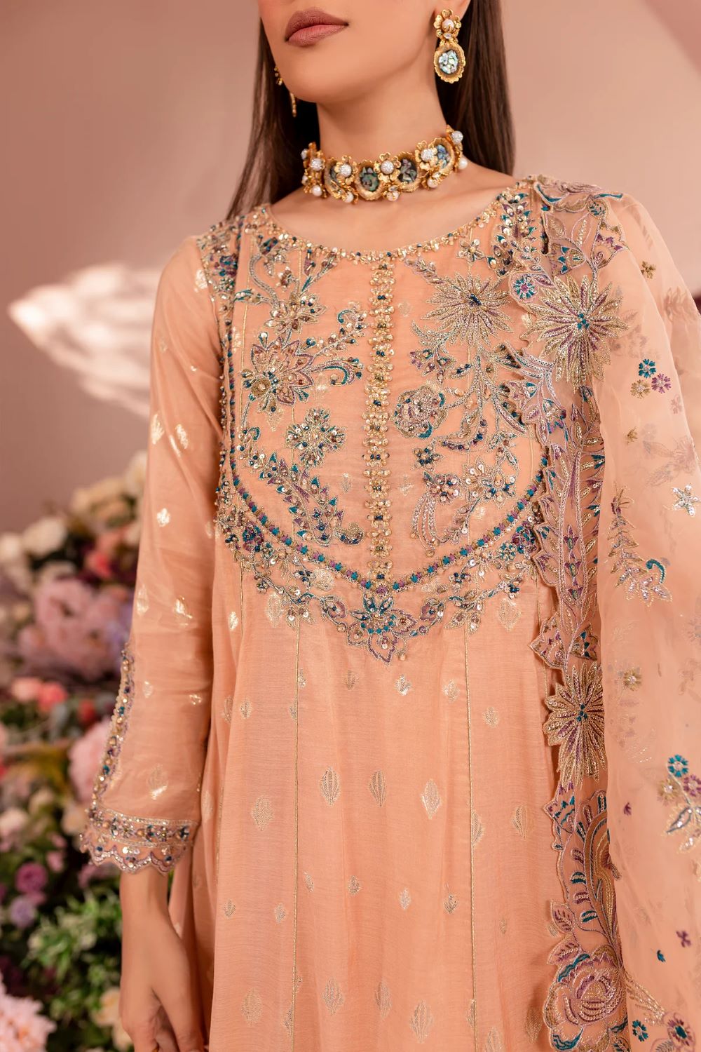 Batik | Arasta 3Pc-Luxury Formal | Ready to wear - Image 3