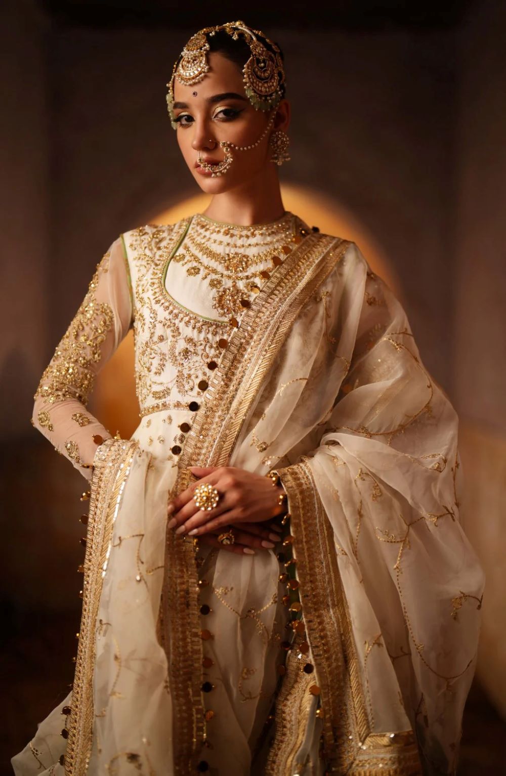 Maryum & Maria | Chand Bali - MS40066 | Ready to wear - Image 5