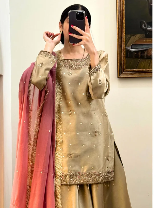 Hand made semi Formal Dress