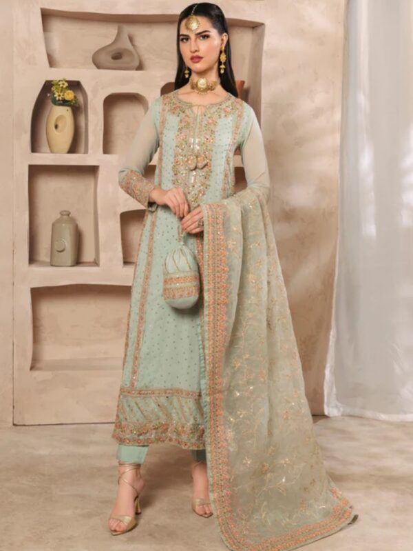 Luxury formal pakistani dress
