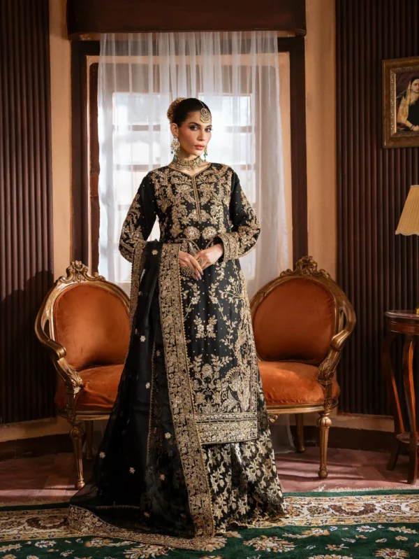 Haseens Heavily embroidered dress