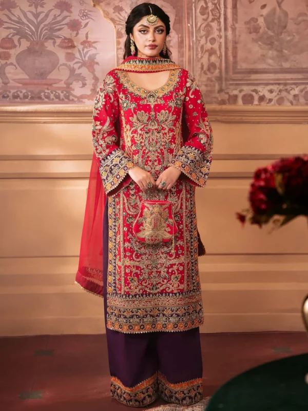 Luxury Formal Embroidered dress